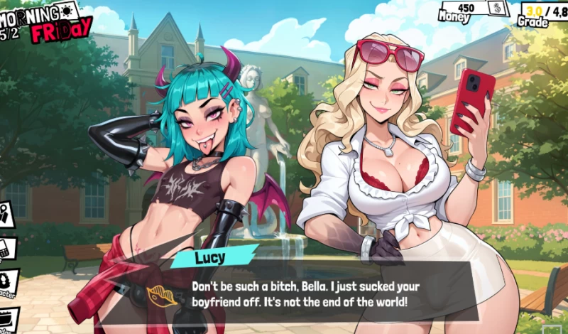 Femboy Futa House攻略 全CG收集+存档修改+考试答案+迷你游戏通关指南  第3张