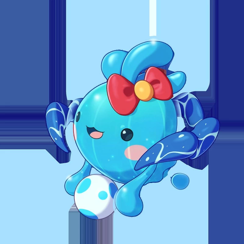 洛克王国世界水蓝蓝种族值多少 全阶进化与魔攻流培养攻略  第2张