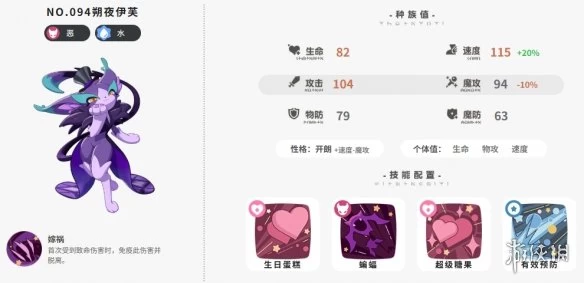 《洛克王国世界》最终进化萌队搭配攻略：朔夜伊芙+化蝶+菊花梨+立方人+龙鱼+圣代甜甜阵容详解  第6张