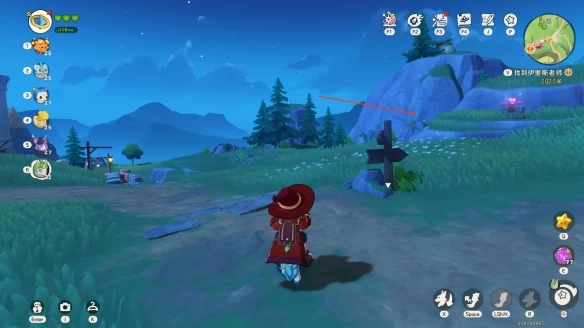 洛克王国世界小狮鹫获取全攻略：夜晚触发立方人传送与学院驻地隐藏捕捉路线详解  第9张