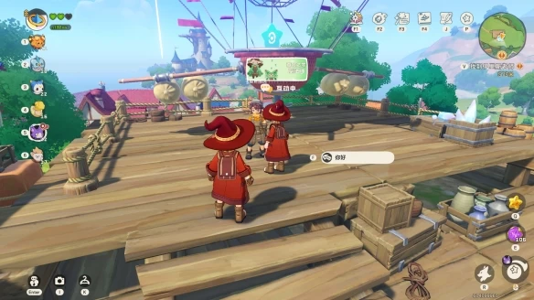  洛克王国世界小独角兽获取全攻略 可可果广场飞艇传送路线与叽叽喳喳台地捕捉技巧详解 第6张