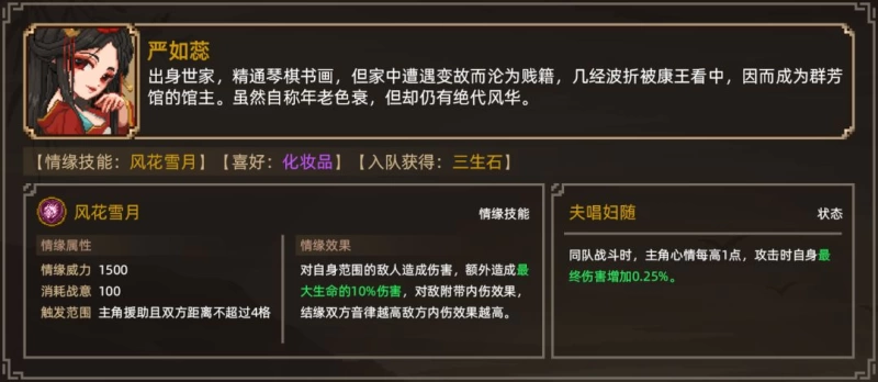 大侠立志传24位妹子全结缘攻略（下篇） 顾倾城/鱼薇儿/哑琴/付瑶琴/唐婉儿/凤璇玑/海棠秋/福箐郡主/严如蕊/纪茯苓/完颜昭宁/月咏樱羽  第9张